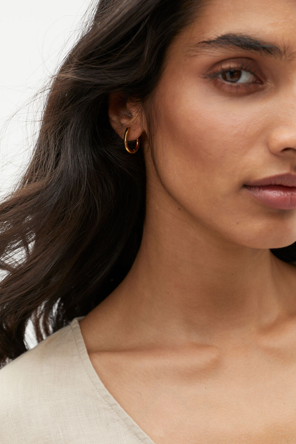 Waterproof Huggie Ear Pack  Gold