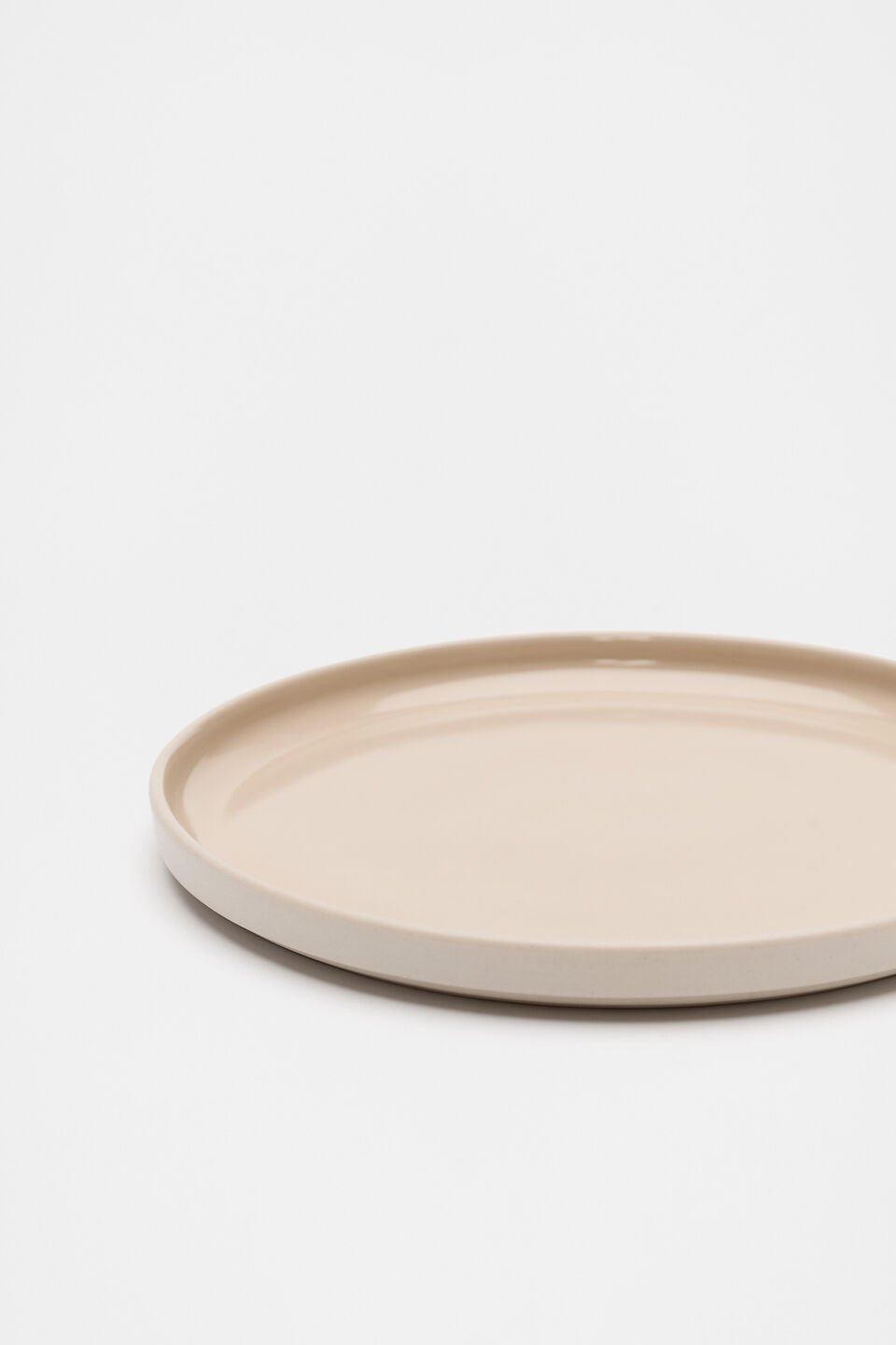 Willow Side Plate  Nougat