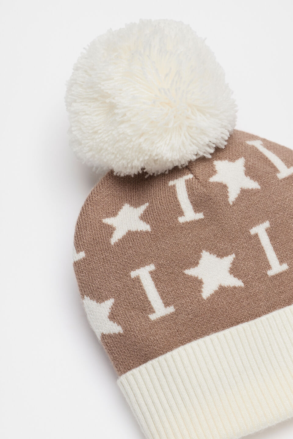 Star Initial Beanie  I