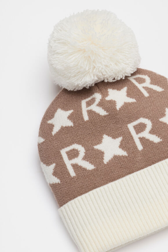 Star Initial Beanie  R  hi-res