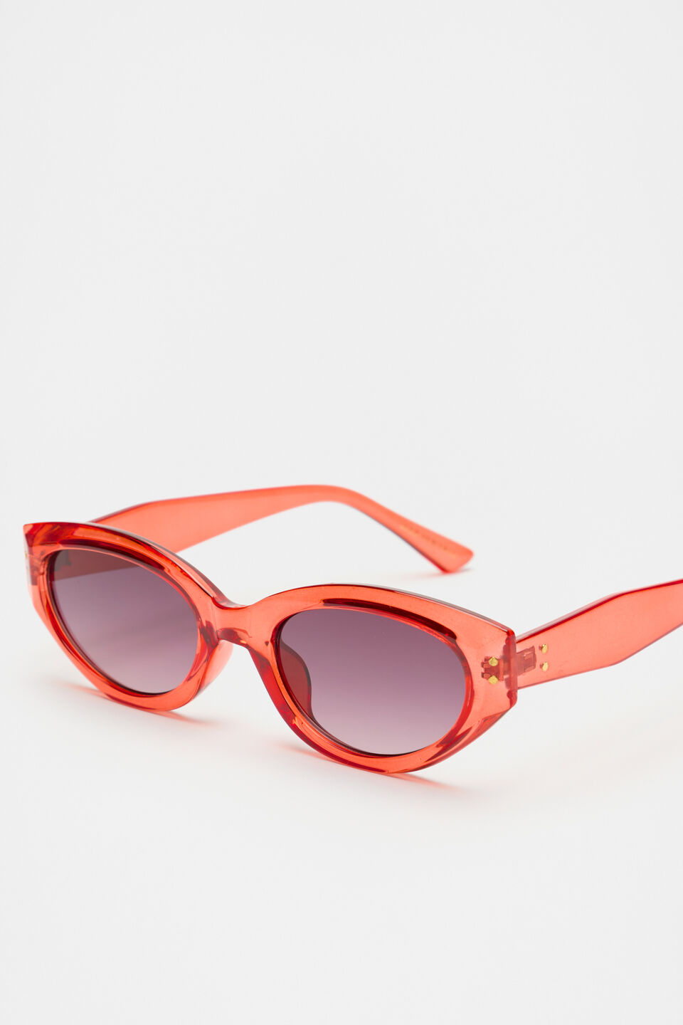 Lida Cat Eye Sunglasses  Electric Crimson