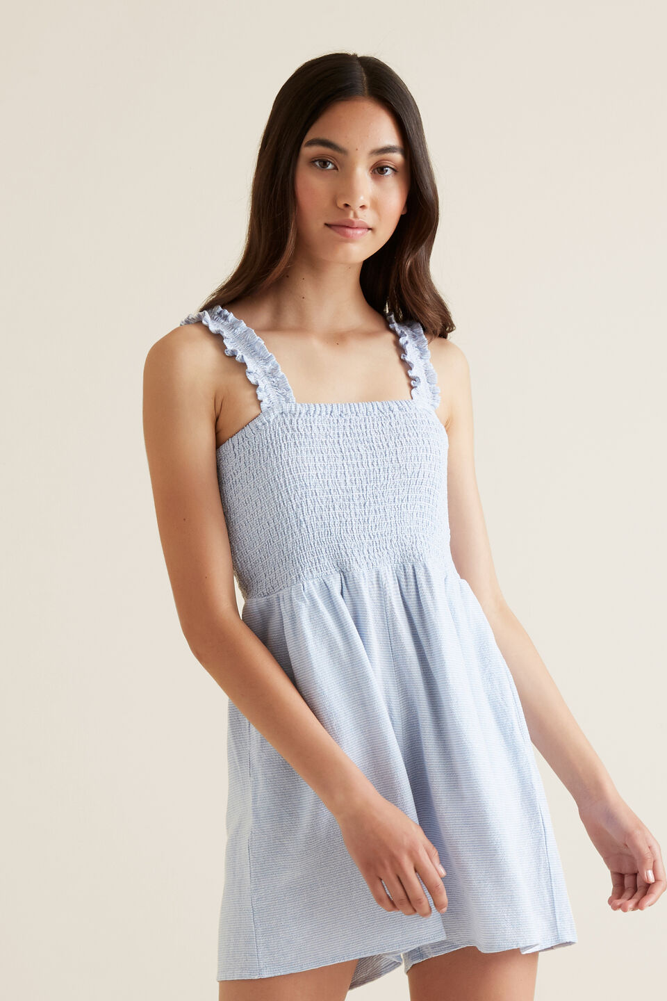 Mini Stripe Playsuit  