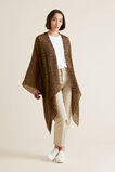 Pleated Summer Poncho    hi-res