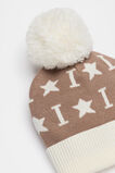 Star Initial Beanie  I  hi-res