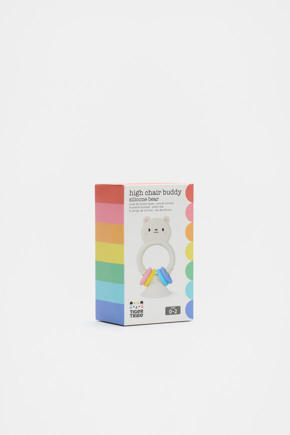 High Chair Buddy Bear  White  hi-res