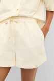 Contrast Stitch Short  Coconut Cream  hi-res