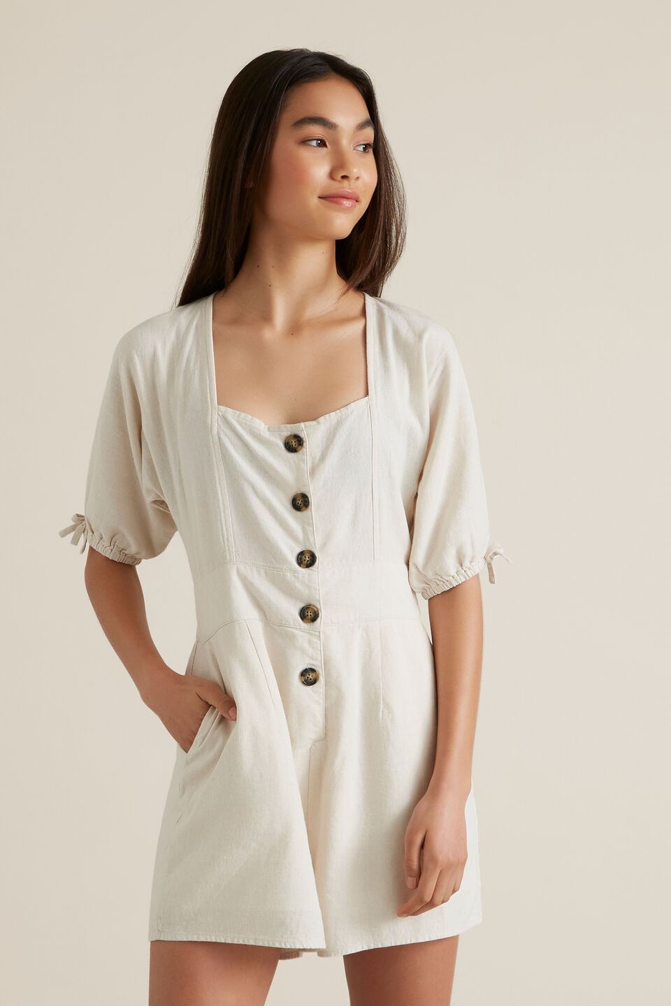 Button Playsuit  