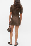 Pocket Front Mini Skirt  Affogato  hi-res