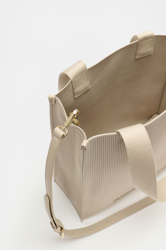 Small Knit Tote  Rye  hi-res