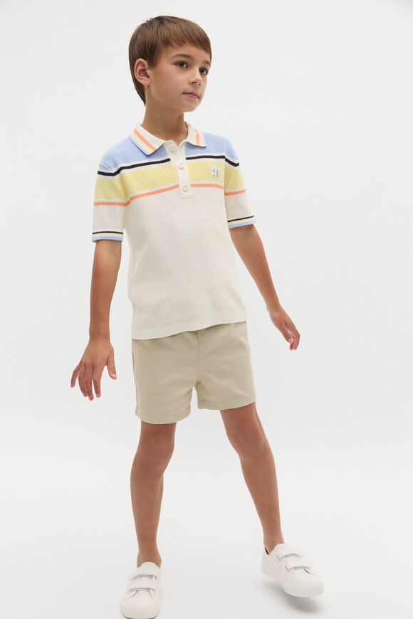Knit Sports Polo  Canvas  hi-res