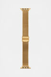Smart Watch Band Mesh  Gold  hi-res