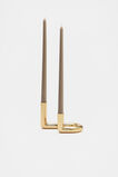 Tall Taper Candle Set of 2  Rye  hi-res
