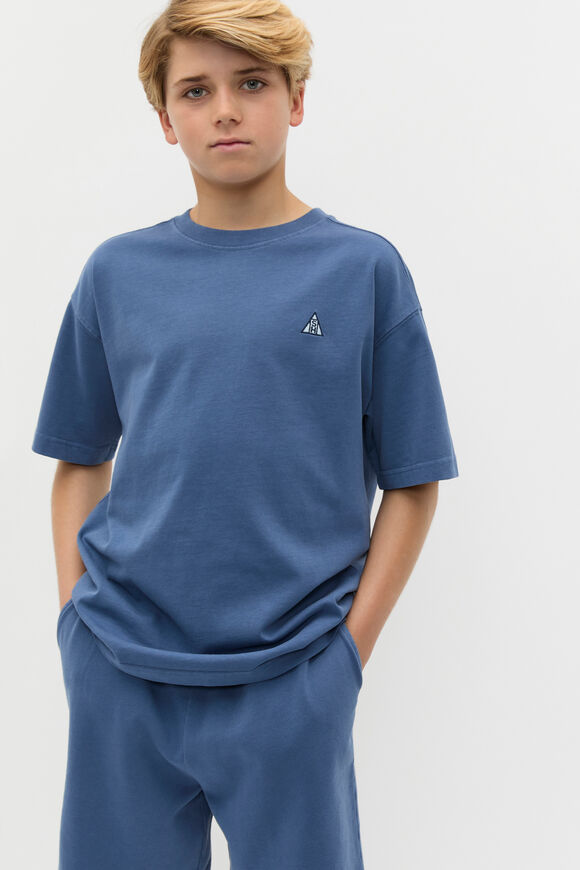 Garment Dye Tee  Washed Navy  hi-res