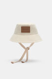 Textured Fabric Bucket Hat  Toffee  hi-res