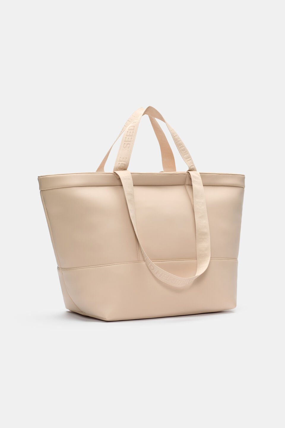 Seed Overnight Tech Tote  Ecru