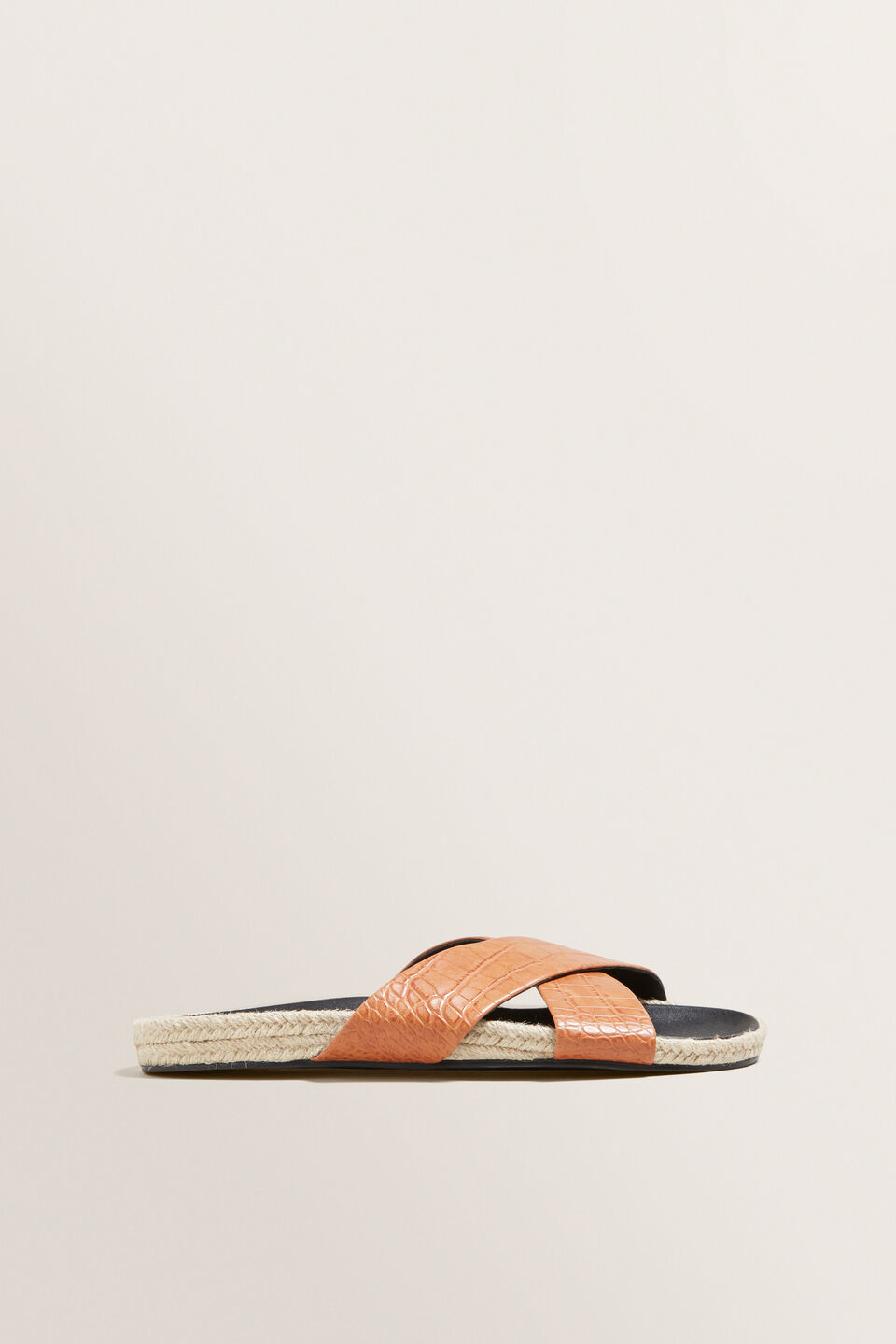 Chloe Cross Over Slides  