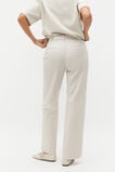 Wool Blend Tailored Pant  Oat  hi-res