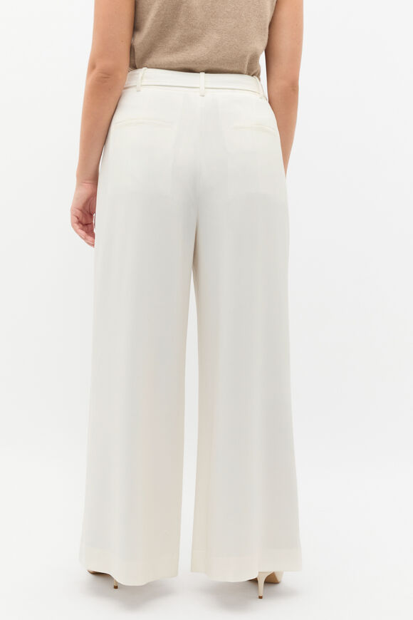Belted Drapey Pant  Cloud Cream  hi-res