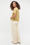 Linen Neat Tee  Honey  hi-res