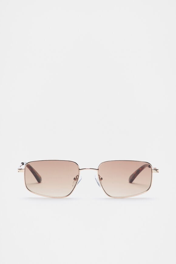 Maxine Frameless Sunglasses  Gold  hi-res