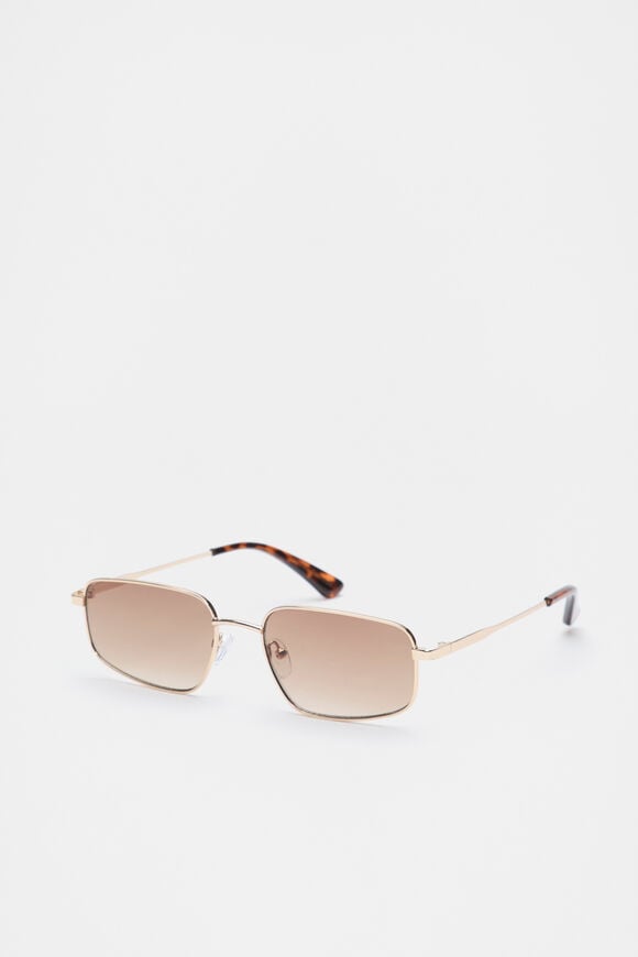 Maxine Frameless Sunglasses  Gold  hi-res