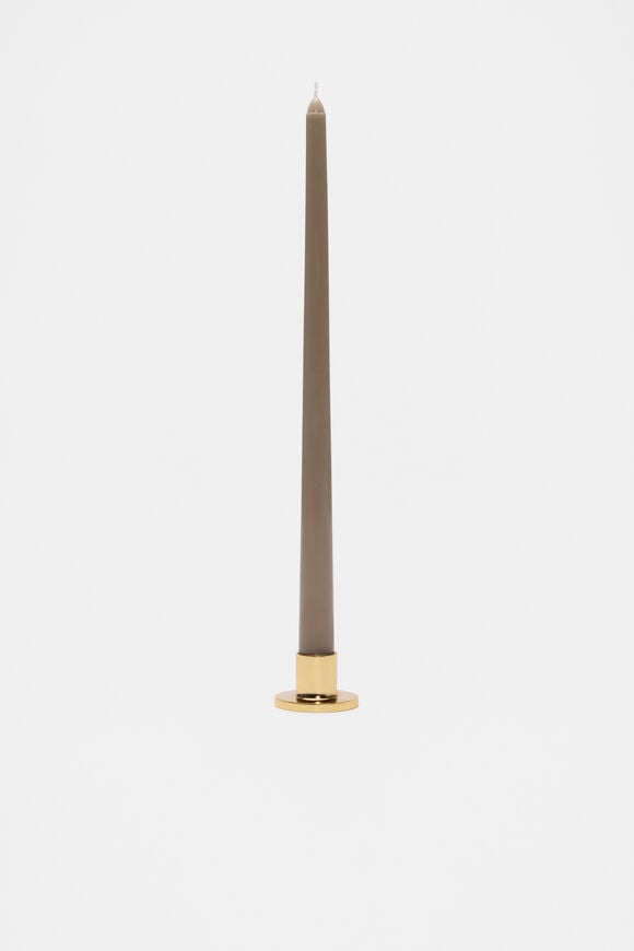 Jude Single Candle Holder  Gold  hi-res