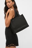 Seed Knit Tote  Black  hi-res