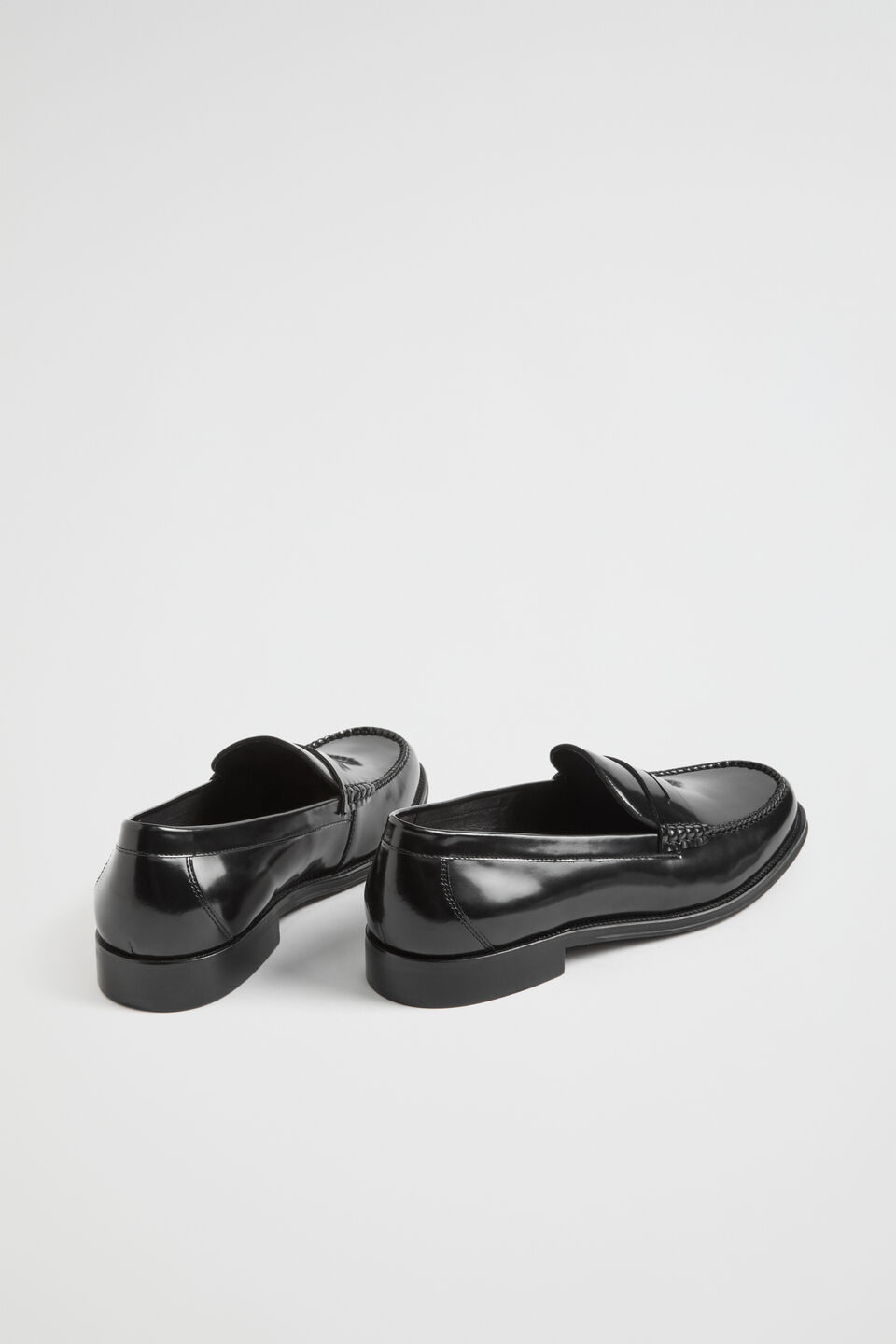 Leather Loafer  Black