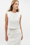 Boucle Vest  Cloud Cream  hi-res