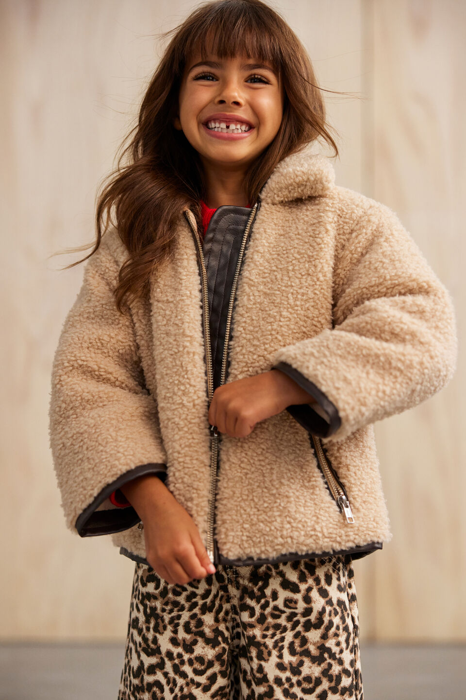 Teddy Jacket  Classic Cream