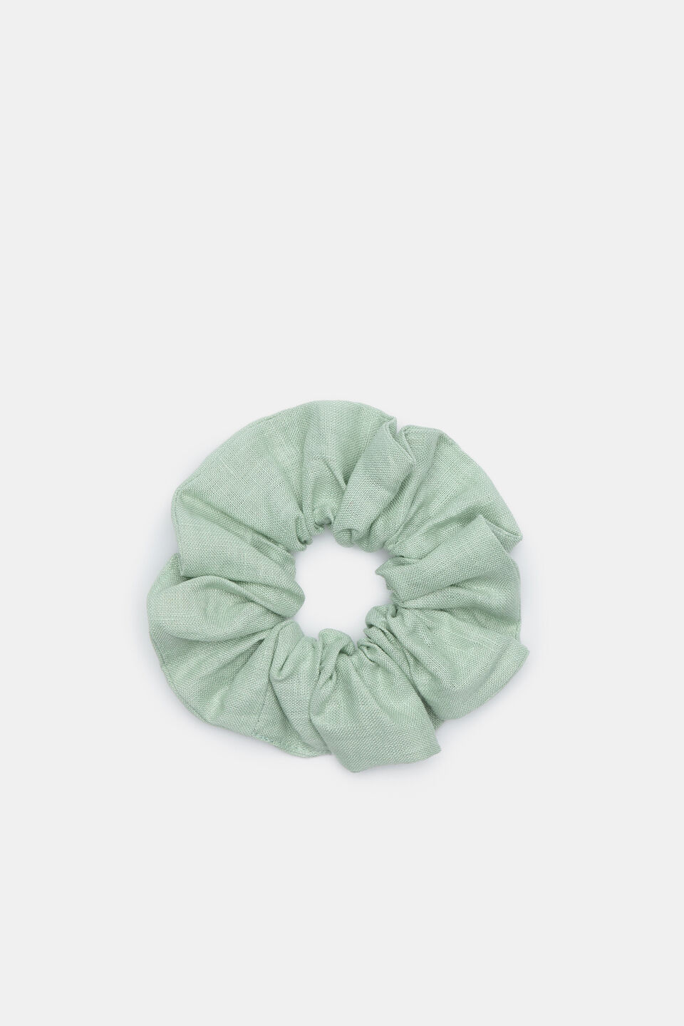 Linen Scrunchie  Eucalyptus