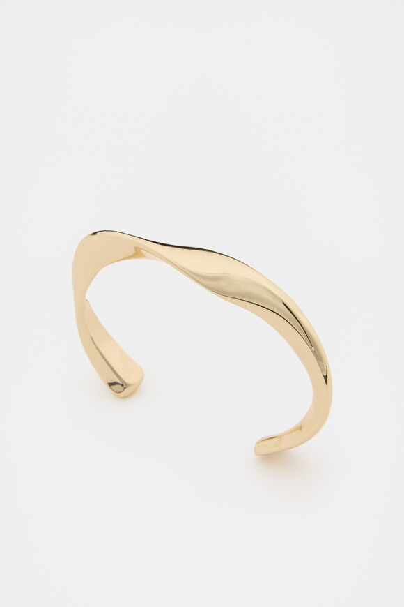 Twist Cuff  Gold  hi-res