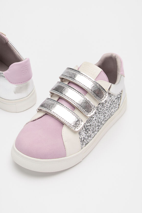 Glitter Colour Block Sneaker  Multi  hi-res