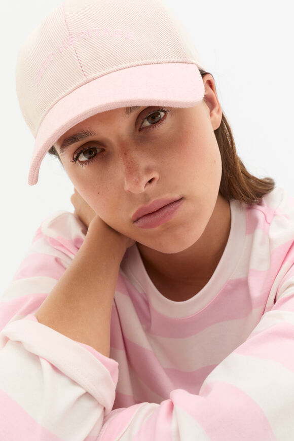 Colour Block Cap  Rose Petal  hi-res