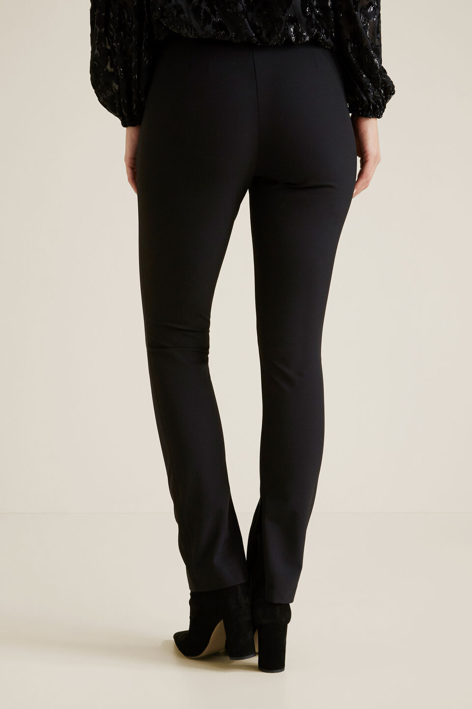 Zip Hem Skinny Pant  