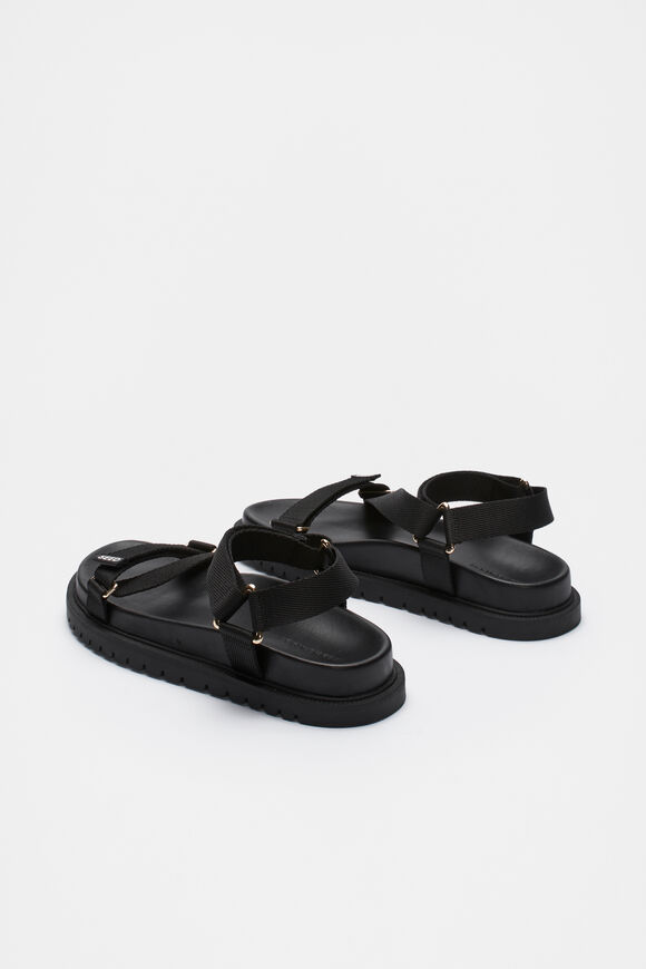 Jamila Webbing Sandal  Black  hi-res