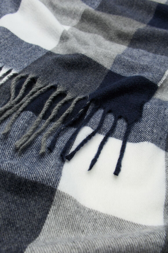Check Scarf  Twilight Blue  hi-res