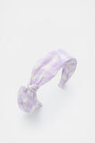 Gingham Headband  Lavender  hi-res