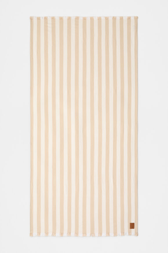 Cotton Turkish Towel  Ecru  hi-res