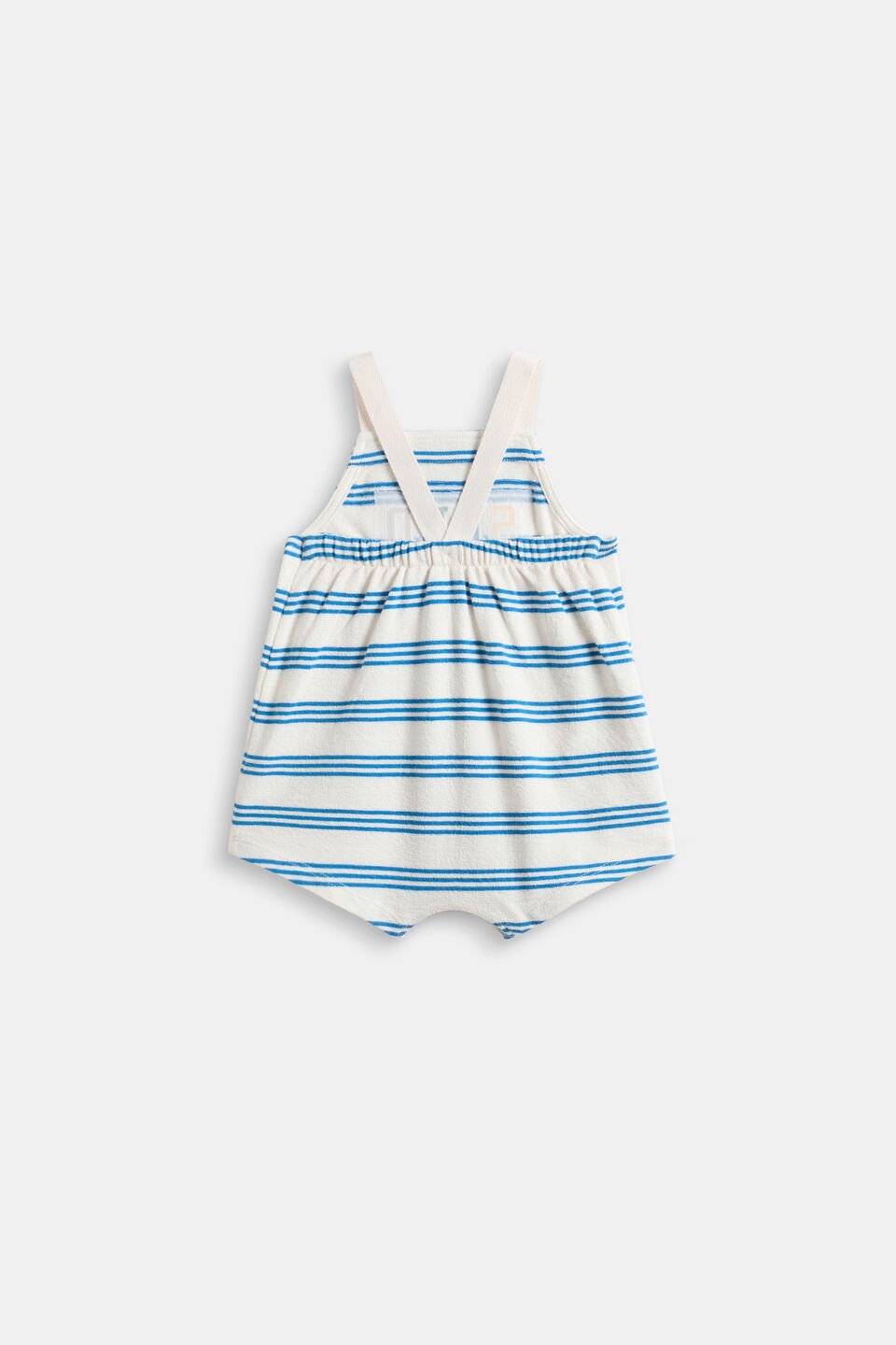 Stripe Romper  Captain Blue Stripe