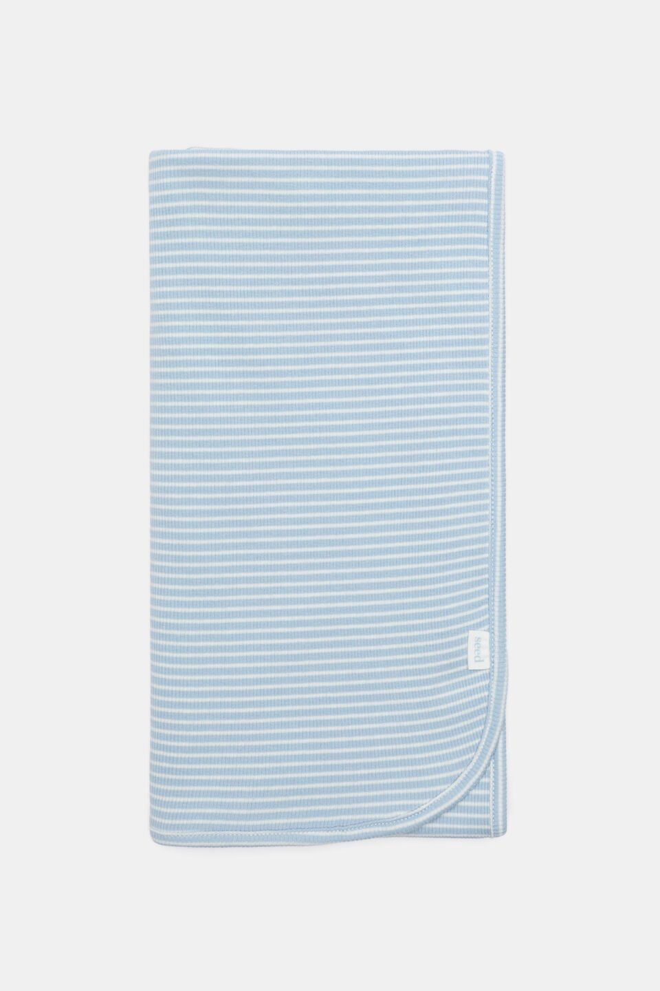 Core Rib Logo Wrap  Blue Stripe