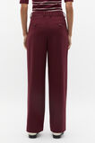 Tailored Pleat Pant  Plum Red  hi-res
