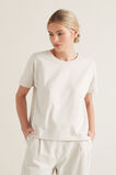Boxy Split Hem Tee    hi-res