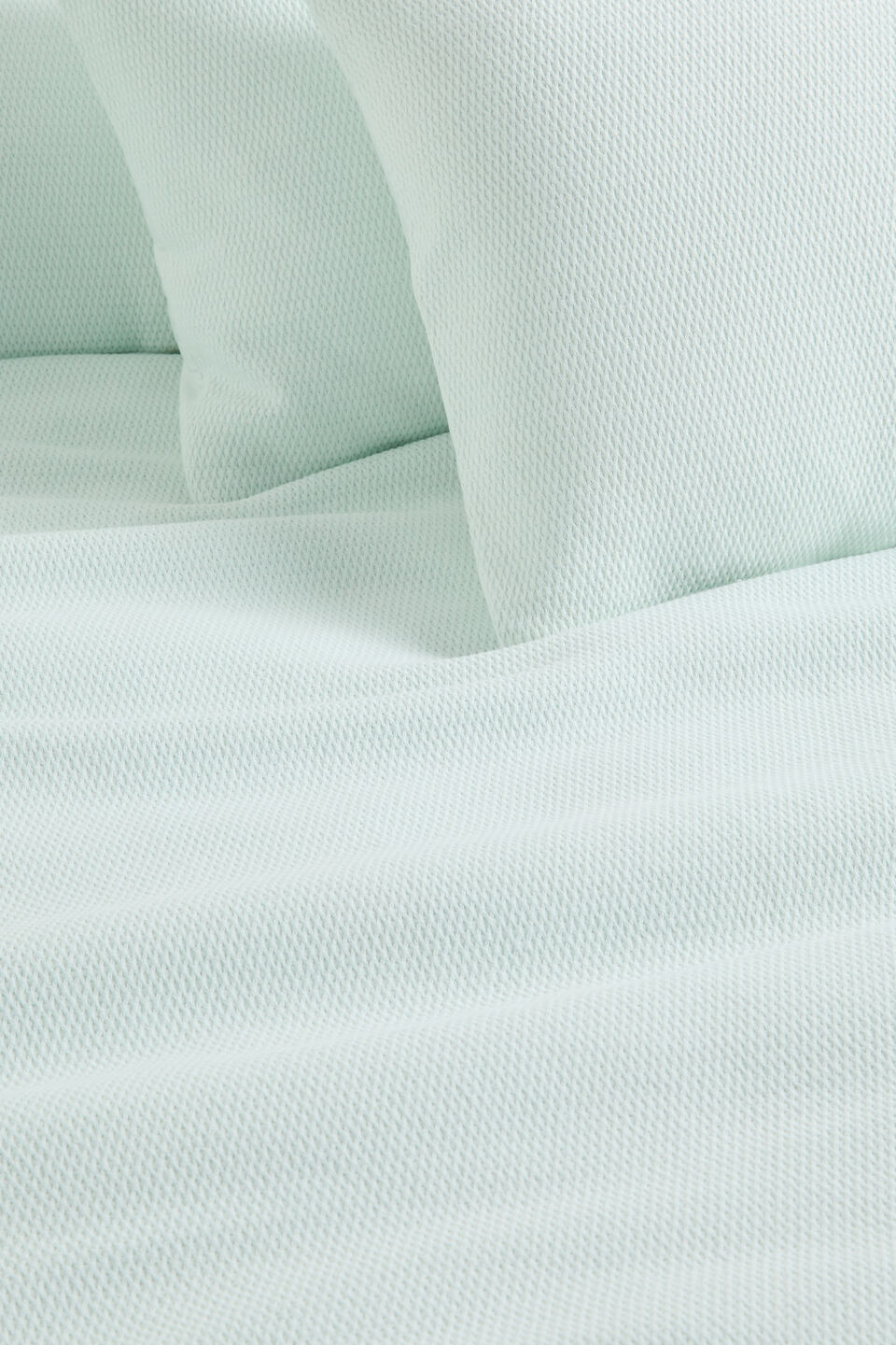 Mila Queen Duvet Cover  Mist