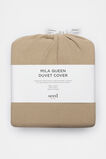 Mila Queen Duvet Cover  Rye  hi-res