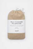 Mila Standard Pillowcase Set of 2  Rye  hi-res