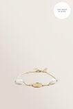 Fine Pearl Disc Bracelet  9  hi-res