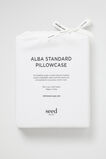 Alba Standard Pillowcase  White  hi-res