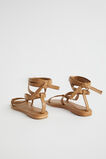 Nicole Leather Tie Up Sandal  Caramel  hi-res
