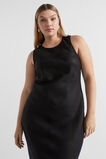 Linen Tank Dress  Black  hi-res